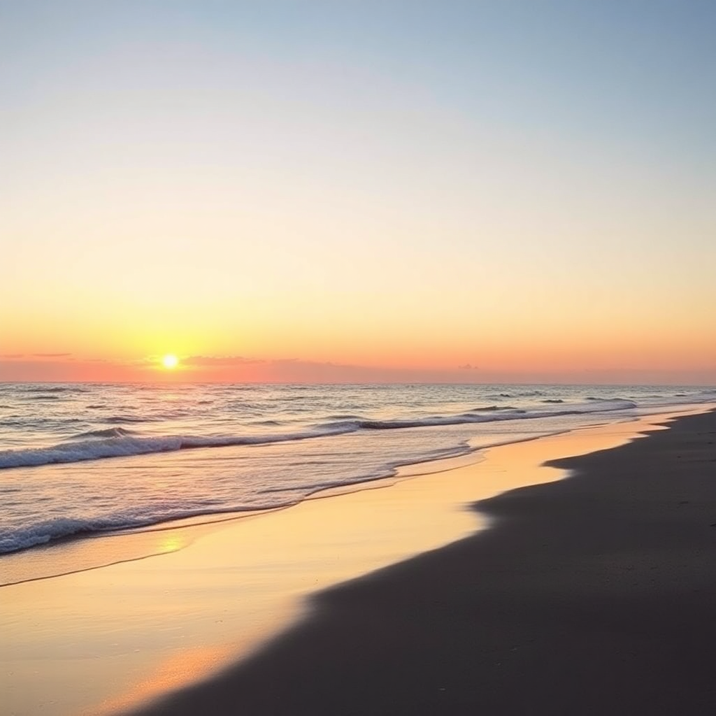 beach sunset travel photography