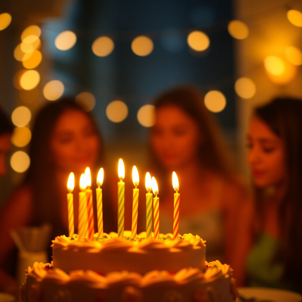 birthday celebration candles